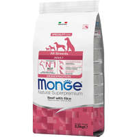 Monge Monge Speciality Line Adult Monoprotein Száraz Kutyatáp (Marha és Rizs) - 2,5 kg