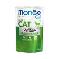 Monge Monge Grill Adult Alutasakos Macskaeledel (Nyúl) - 85 g