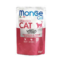 Monge Monge Grill Sterilised Alutasakos Macskaeledel (Borjú) - 85 g