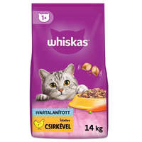 Whiskas Whiskas Sterile Száraz Macskatáp (Csirke) - 14 kg