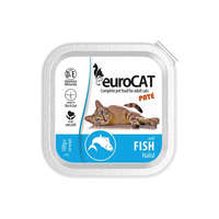 Euro Pet Euro Cat Paté Alutálcás Macskaeledel (Hal) - 100 g