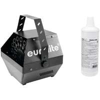 EUROLITE EUROLITE Set B-100 Bubble machine black DMX + bubble fluid 1l
