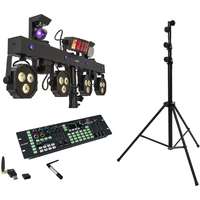 EUROLITE EUROLITE Set LED KLS Scan Next FX Compact Light Set + Controller + Steel stand