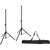 OMNITRONIC OMNITRONIC Set 2x M-3 Speaker-System Stand + Carrying bag
