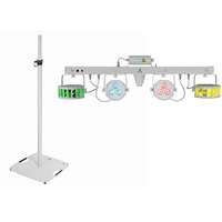 EUROLITE EUROLITE Set LED KLS Laser Bar FX Light Set white + BPS-3 Loudspeaker Stand white