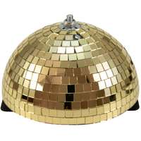 EUROLITE EUROLITE Half Mirror Ball 20cm gold motorized