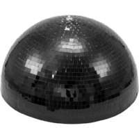 EUROLITE EUROLITE Half Mirror Ball 40cm black motorized