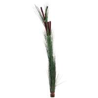 EUROPALMS EUROPALMS Nádas fű, nádszálakkal, sötétzöld, mesterséges, 152cm
