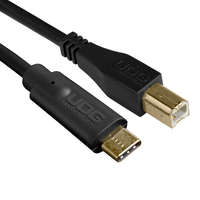 UDG UDG Ultimate Audio Cable USB 2.0 C-B Black Straight 1 5m