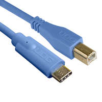 UDG UDG Ultimate Audio Cable USB 2.0 C-B Blue Straight 1 5m