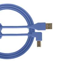 UDG UDG Ultimate Audio Cable USB 2.0 A-B Blue Angled 1m