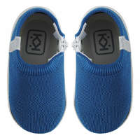 Azaga Azaga - Cipzáros talpú cipő az első lépésekhez - K-nit - Kék - 17-18