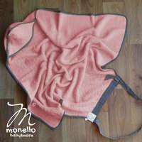 Monello Monello - Nyakba akaszthatós törölköző - Rózsaszín