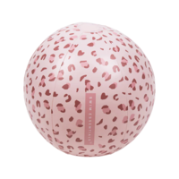 The Essentials Felfújható strandlabda - Leopárd mintás- rózsaszín