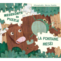 Geopen kiadó La Fontaine meséi - Mesekönyv és Puzzle