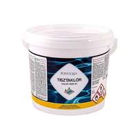 PontAqua PoolTrend / PontAqua CHLOR TABS 20 (tisztaklór) medence fertőtlenítő tabletta, klóros, 3 kg (150 db tabletta)