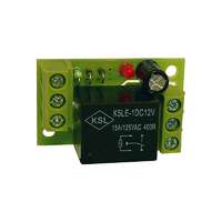 BERATON BERATON Relé, nyáklapra szerelt, sorkapcsokkal és LED-es visszajelzéssel, 12/24V AC-DC