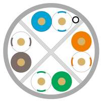 SOLLEYSEC SOLLEYSEC Kábel, UTP, CAT6, árnyékolt