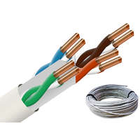 SOLLEYSEC SOLLEYSEC Kábel, UTP, CAT6e, árnyékolt, páronként csavart 4 tömöreres érpár, 350 MHz,