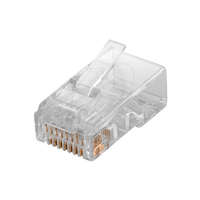 SOLLEYSEC SOLLEYSEC RJ45 moduláris dugó 8P8C CAT6 FTP tömör erű kábelre.