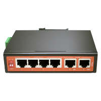 WI-TEK WI-TEK PoE Switch 4Port PoE-vel, 4FE + 2FE Ipari 250 méteres távolságtartás PoE-továbbítással, Port VLAN funkció megakadályozza a hangadatok akadályozását,