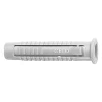 CELO CELO FX Nexus 5x25mm univerzális műanyag dübel sűrű oldalsó redőzéssel, egyenletes négy irányú tágulás, erősített nyakrész négy oldali redőzéssel az e
