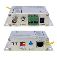 SOLLEYSEC SOLLEYSEC Csavartérpár átalakító, 1-csatornás, aktív, vevő oldali, Videó, Audió, Adat átvitelre, BNC / RJ45, video bemenet