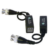 SOLLEYSEC SOLLEYSEC Csavartérpár átalakító, lengőcsatlakozós BNC / sorkapocs gyorscsatlakozó, video bemenet 1Vp-p 75 ohm koaxról, hatótáv 600m (B/W), 400m