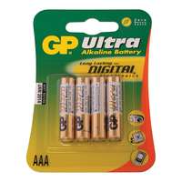 GP GP Elem, mikro,1,5 V alkáli, GP ULTRA. (LR03, AAA, GP24AU-C4).