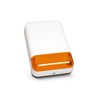 SATEL SATEL Sziréna, kültéri piezo hang- fényjelző, fehér színű lekerekített polikarbonát háromszorosan szabotázsvédett (nyitás, leszakítás,