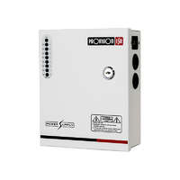 PROVISION-ISR PROVISION-ISR Tápegység CCTV-hez, 8-csatornás, zárható fémdobozban, 100-240 Vac bemenet, 12-15 Vdc (szabályozható), max. 5A kimenet