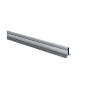 HI-MOTION HI-MOTION U profilú sín, betonozható, profilátmérő 20 mm, hossza 3 m. - Tolókapukhoz, gördülő kapukhoz, horganyzott acélból.