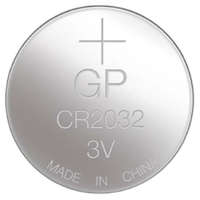 GP GP Gombelem, 3 V litium, 210 mAh, (távirányító, játék, öngyújtó, fotógép) – elterjedt (GP 2032-C5, CR 2032)