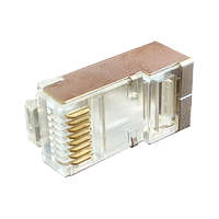 SOLLEYSEC SOLLEYSEC RJ45 moduláris dugó 8P8C CAT6 FTP sodrott erű kábelre.