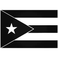  Puerto Rico zászló Autómatrica