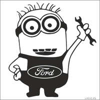  Ford matrica Minion szerelő