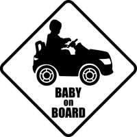  Baby on Board autós matrica