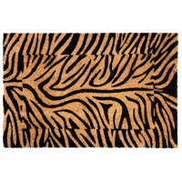 MagicHome MagicHome STM 263 lábtörlő - Zebra, 40 x 60 cm, barna/fekete