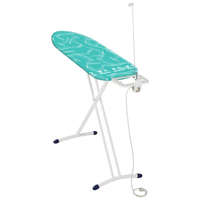 Leifheit Leifheit 72588 Air Board M Solid Plus NF vasalódeszka, türkiz, 120 × 38 cm vasalófelülettel, thermo-reflect technológiával a 33%-kal gyorsabb vasalásért, 76–98 cm között állítható