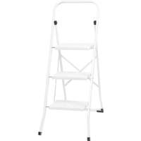 Strend Pro Strend Pro LFD130 fellépő, 3 fokos, 113,5 cm, fehér, acél, csúszásgátlós, stabil lábú