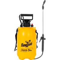 Strend Pro Strend Pro Kingjet Q permetező, vállra akasztható, 5 liter, sárga, állítható fúvókával, folyadékszivárgás elleni védelemmel, kényelmes vállpánttal