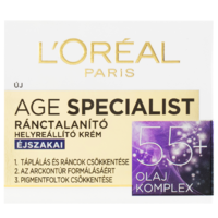 L'Oréal Paris L'Oréal Paris 55+ Ránctalanító Éjszakai Krém 50 ml