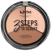 NYX Professional Makeup NYX Professional Makeup 3 Steps To Sculpt Fair Paletta 5 g