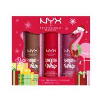 NYX Professional Makeup NYX Professional Makeup Smooth Whip Matte Lip Cream Trio Holiday Gift Set Szett 76.1 g