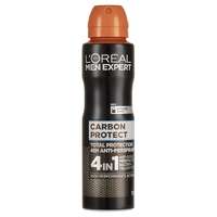 L'Oréal Paris L'Oréal Paris Men Expert 4In1 Carbon Protect 48H Anti-Perspirant Spray Dezodor 150 ml