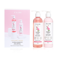 T-LAB Professional T-LAB Professional Organic Rose Shampoo And Conditioner Set Szett