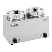 Royal Catering Leves melegentartó - 2 x 2,75 liter - 300 W