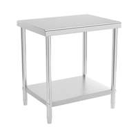 Royal Catering Rozsdamentes acél munkaasztal - ECO - 80 x 60 cm - 190 kg - Royal Catering