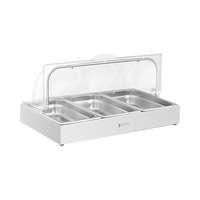 Royal Catering Tálaló vitrin - 3 x 2,6 l - Royal Catering - 535 x 335 x 250 mm