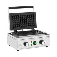 Royal Catering Gofrisütő - 3 belga gofri - 1500 W - 50–300 °C - 0 - 5 perces időzítő - Royal Catering
